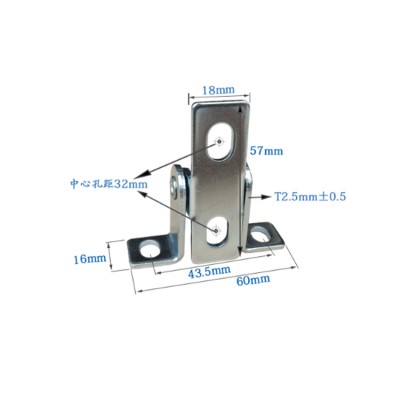 China Wholesale Hardware Furniture Iron Flip Hinge