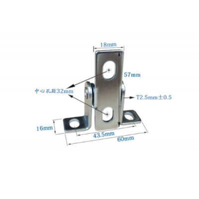 China Wholesale New Hardware Furniture Iron Flip Hinge